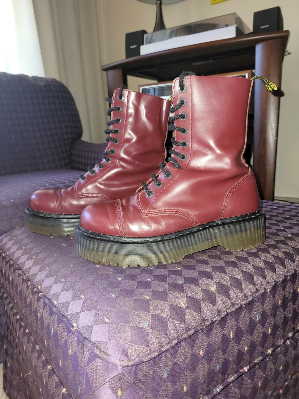 Dr Martens Crazy Bomb Platform Boots